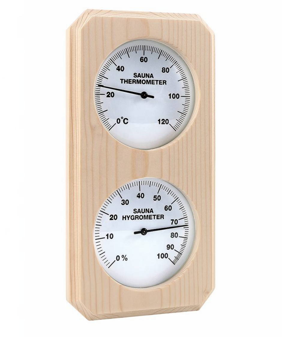 Sauna Thermometer & Hygrometer