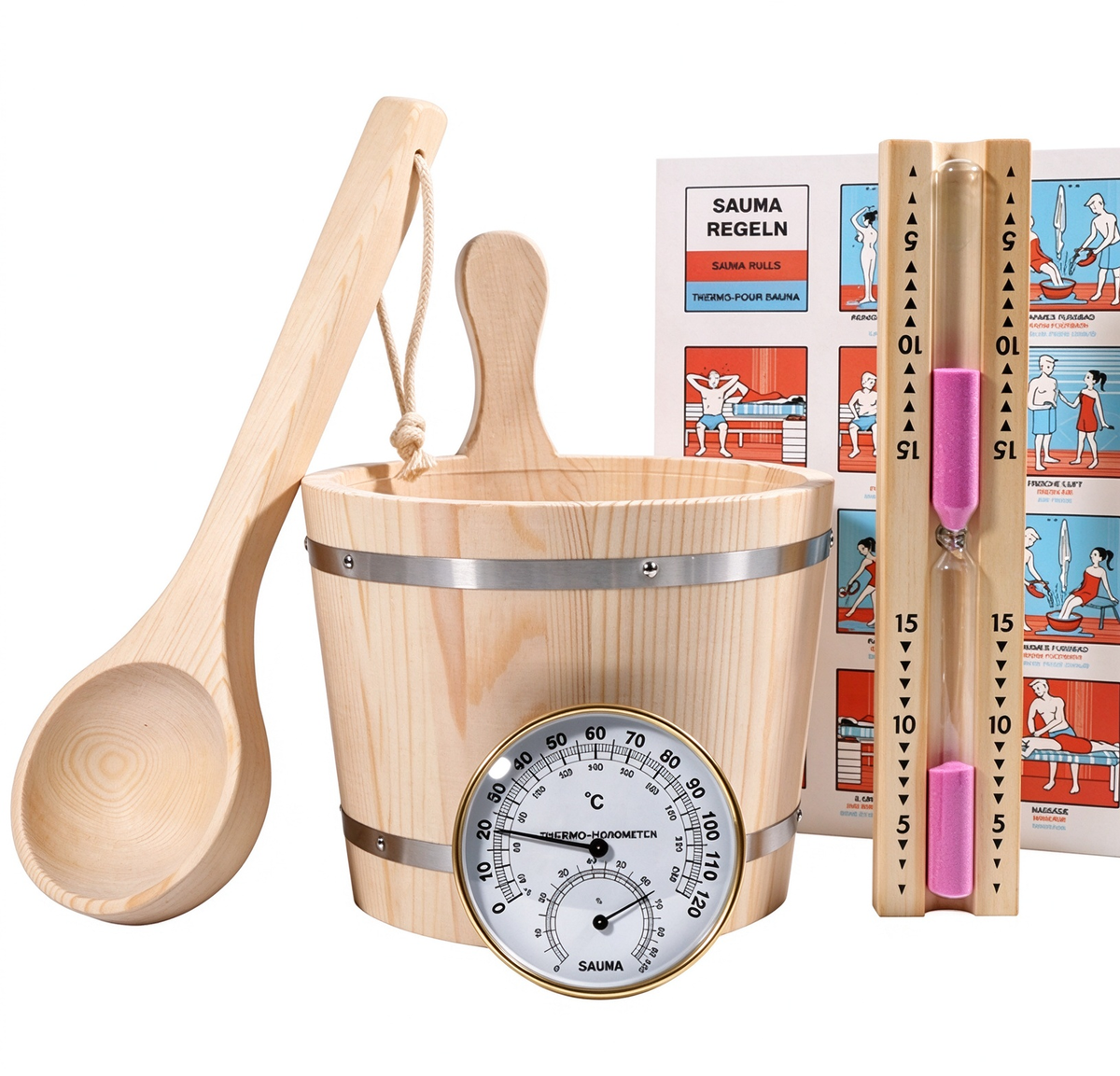 5-Piece Sauna Ritual Set