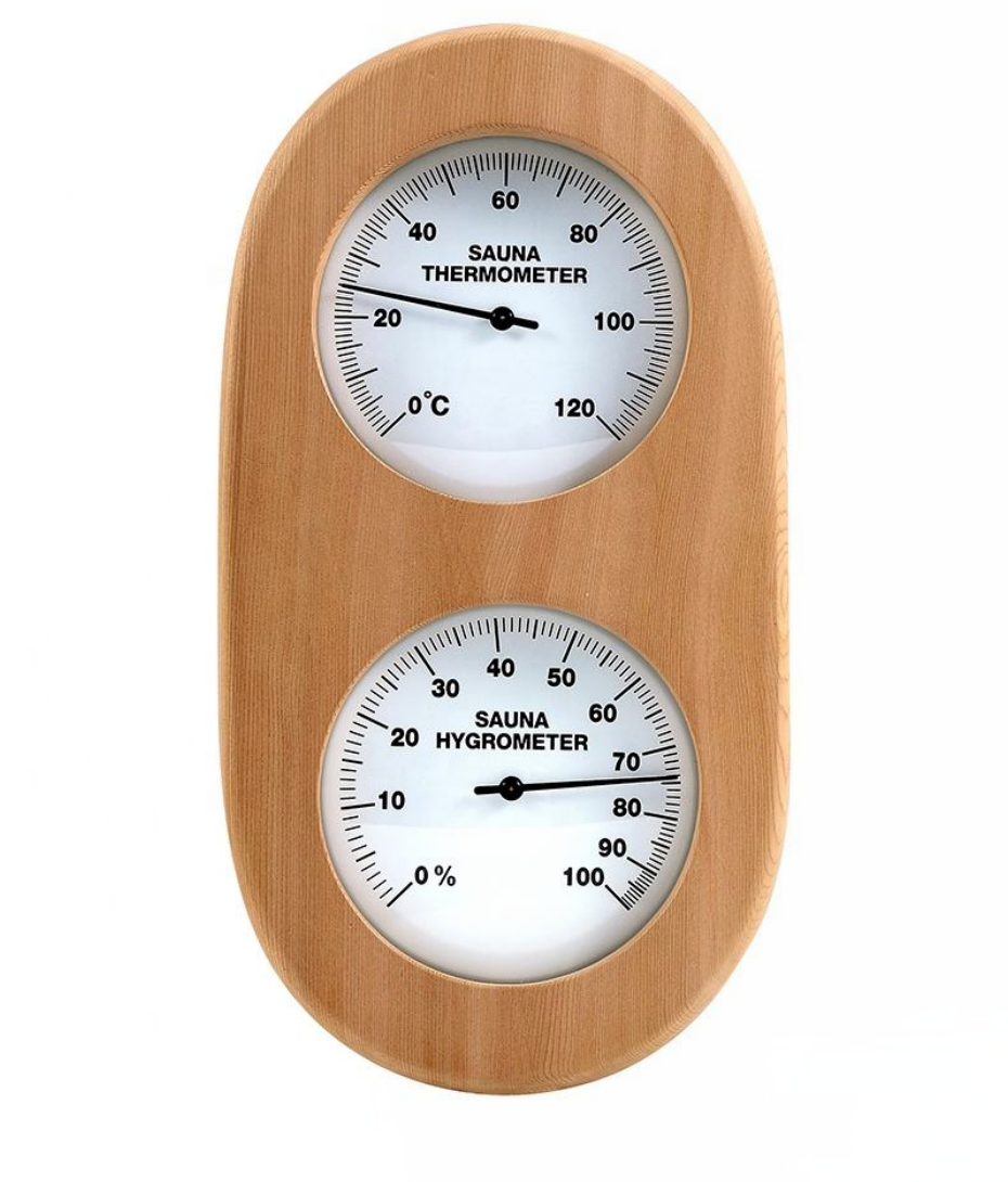 Sauna Thermometer & Hygrometer