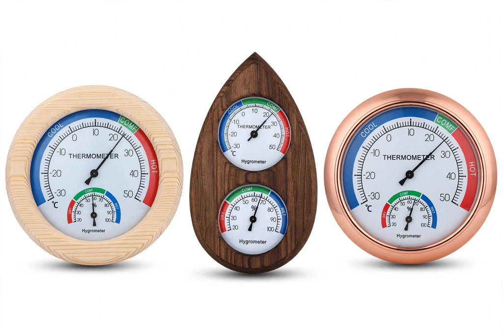 Sauna Thermometer & Hygrometer