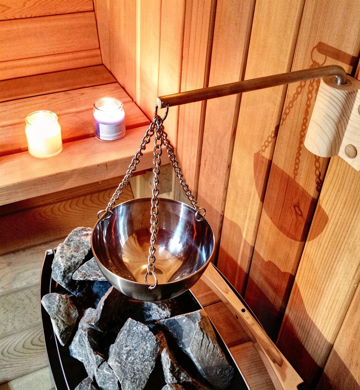 Stainless Steel Sauna Aroma Bowl