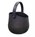 Traditional Wooden Sauna Bucket & Ladle Set — Finnish-Style Water Bucket with Scoop