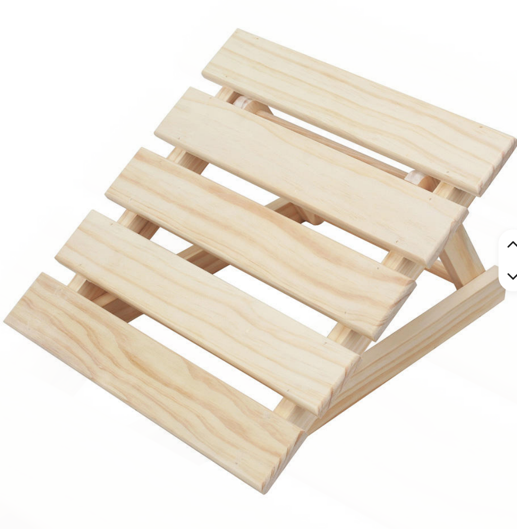 Wooden Sauna Backrest