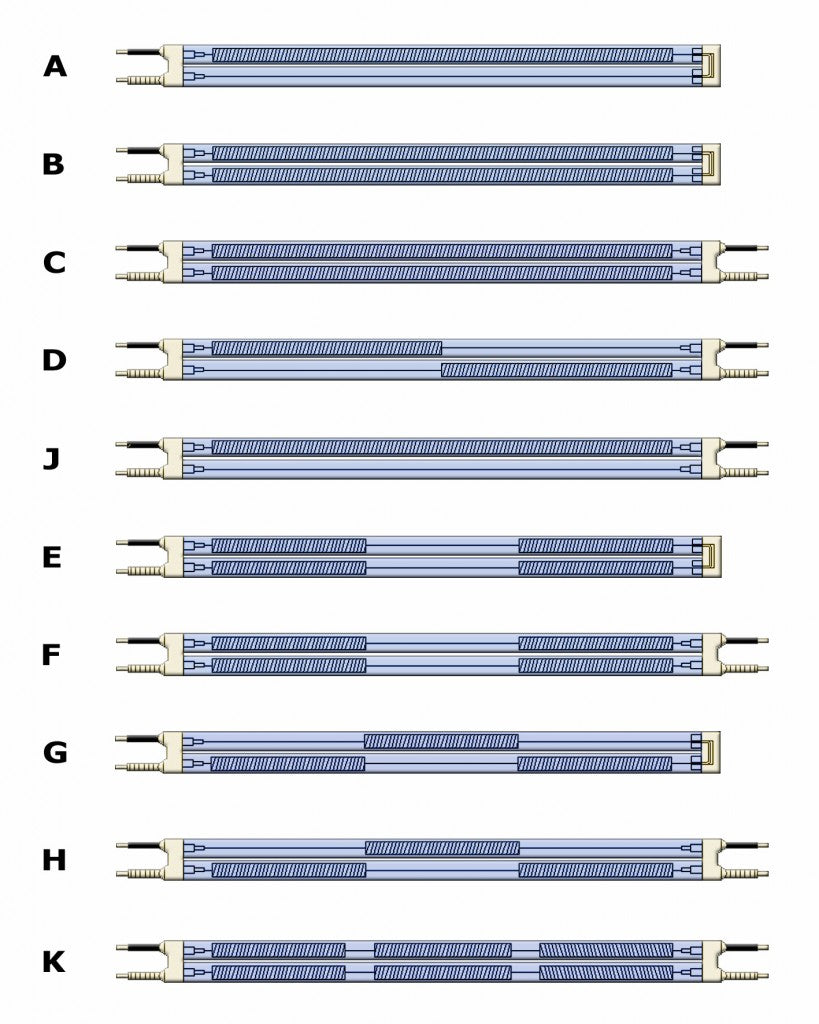 Transparent Quartz Heating Tube