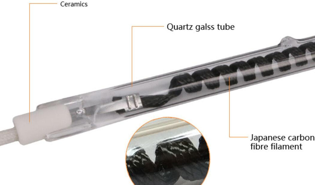 Carbon Fiber Quartz Infrared Heating Tube