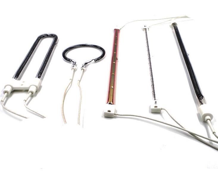 Reflector Coated Infrared Quartz Heating Lamps | White, Gold & Ruby Reflector Options