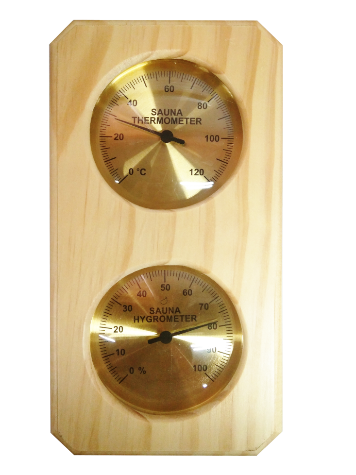Sauna Thermometer & Hygrometer
